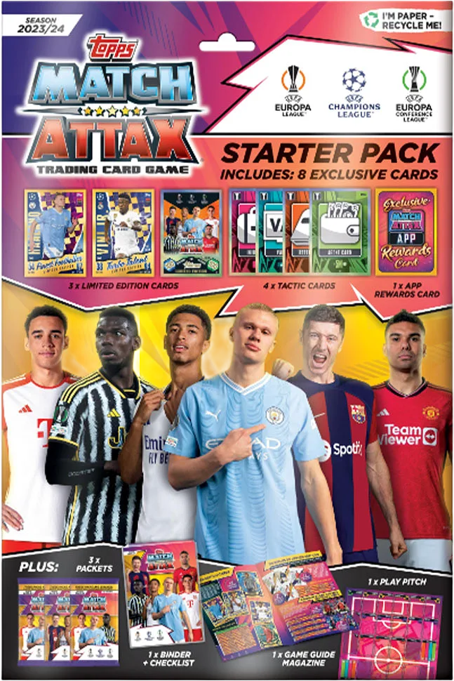 MATCH ATTAX CHAMPIONS LEAGUE STARTER PACK