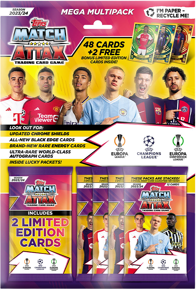 MATCH ATTAX CHAMPIONS LEAGUE MEGA MULTI PACK