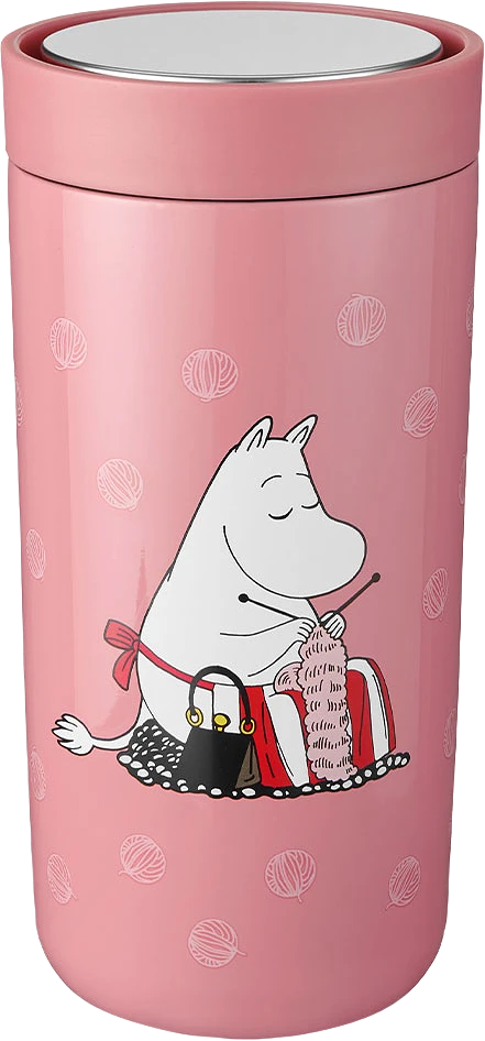 To Go Click termosmugg 0.4 l. Moomin knitting