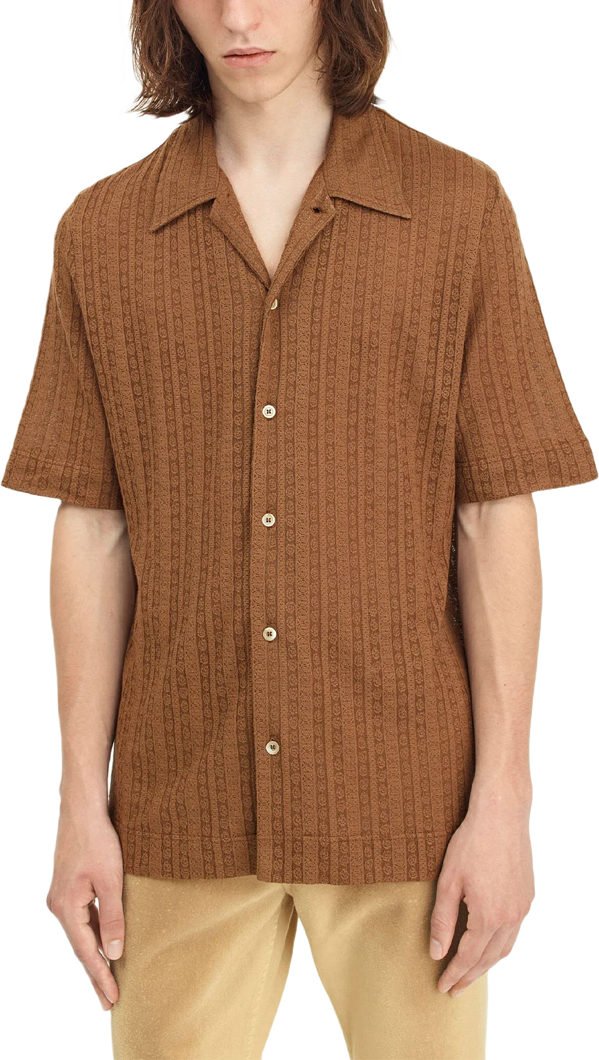 SUNEHAM SHIRT ESPRESSO MEDALLION