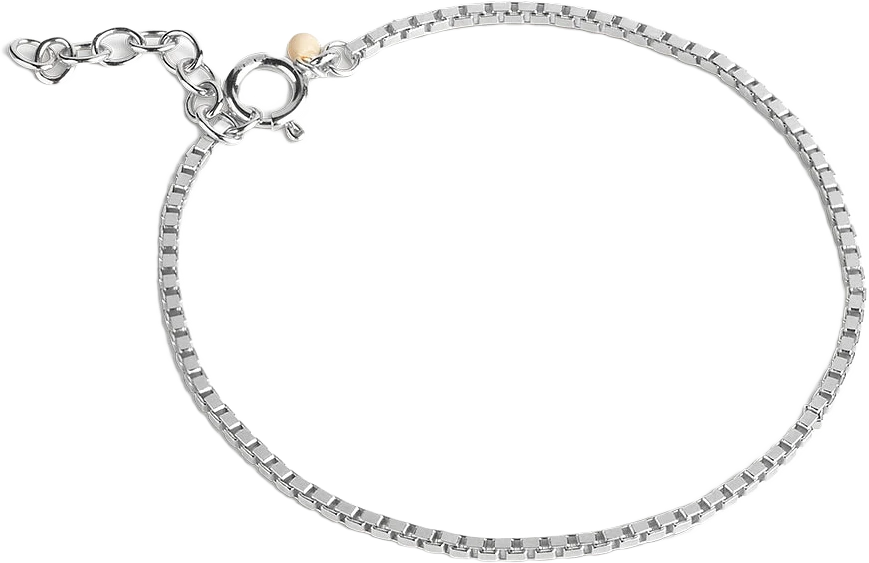 Bracelet, Box Chain 1,45 mm