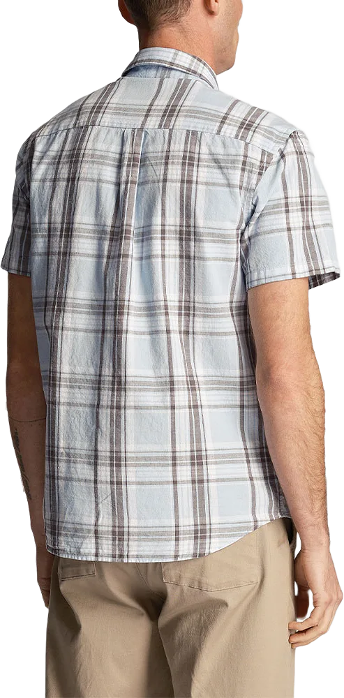 Linen Check Short Sleeve Shirt