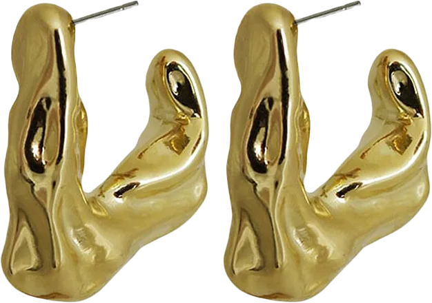 INGA EARRINGS GOLD