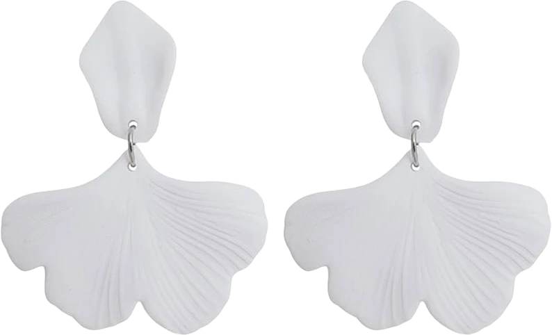 ALINA EARRINGS WHITE