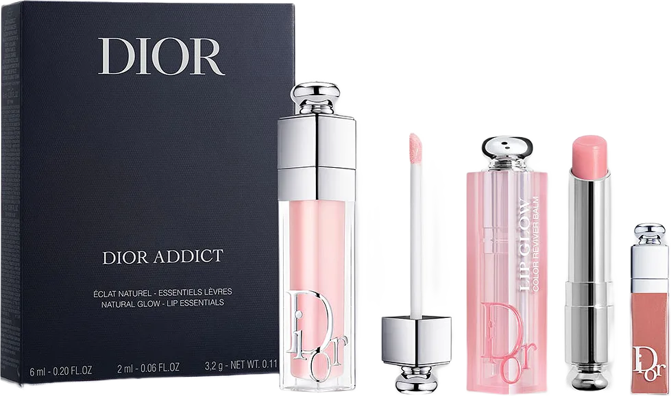 Dior Addict Makeup Set Natural Glow - Lip Essentials
