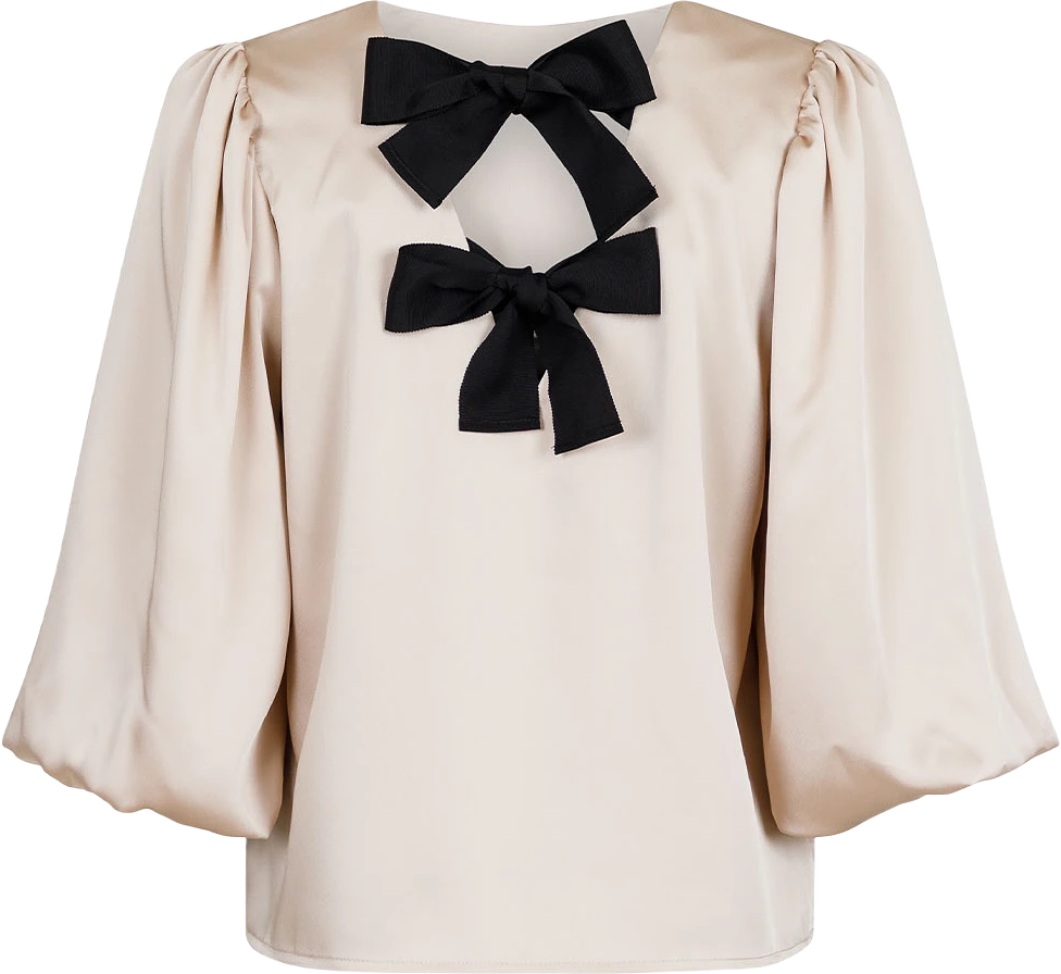 Lorraine Soft Satin Blouse