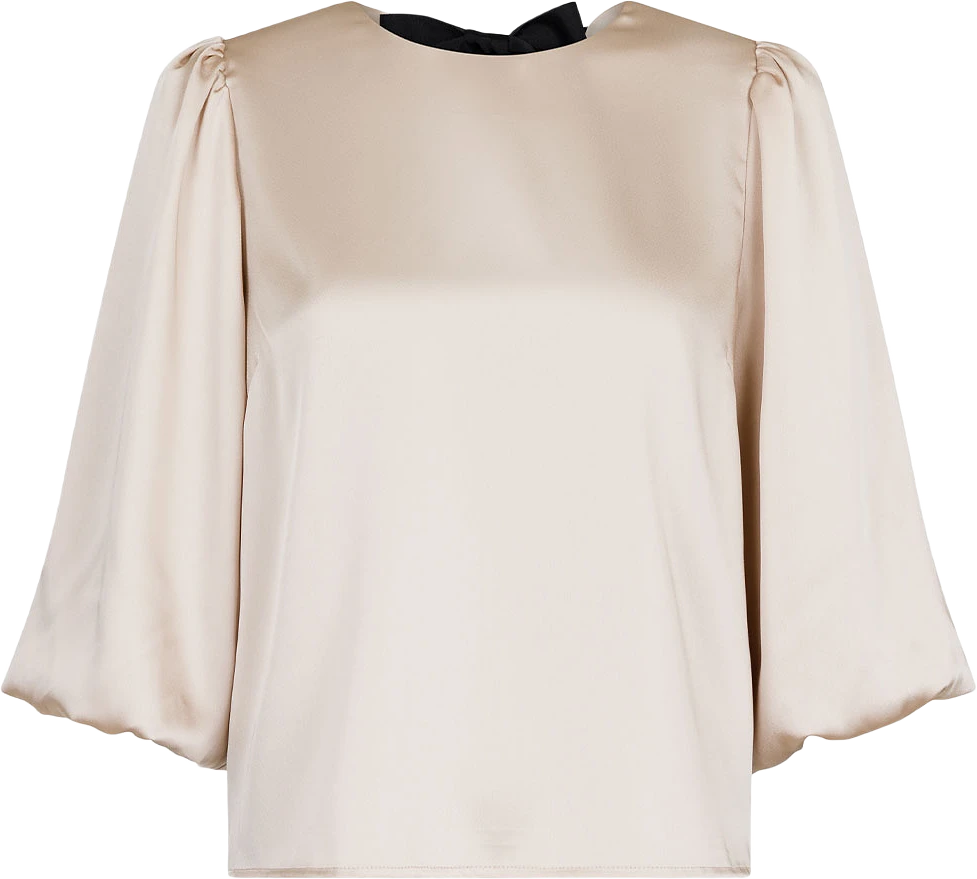 Lorraine Soft Satin Blouse