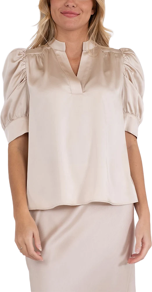 Roella Heavy Sateen Blouse