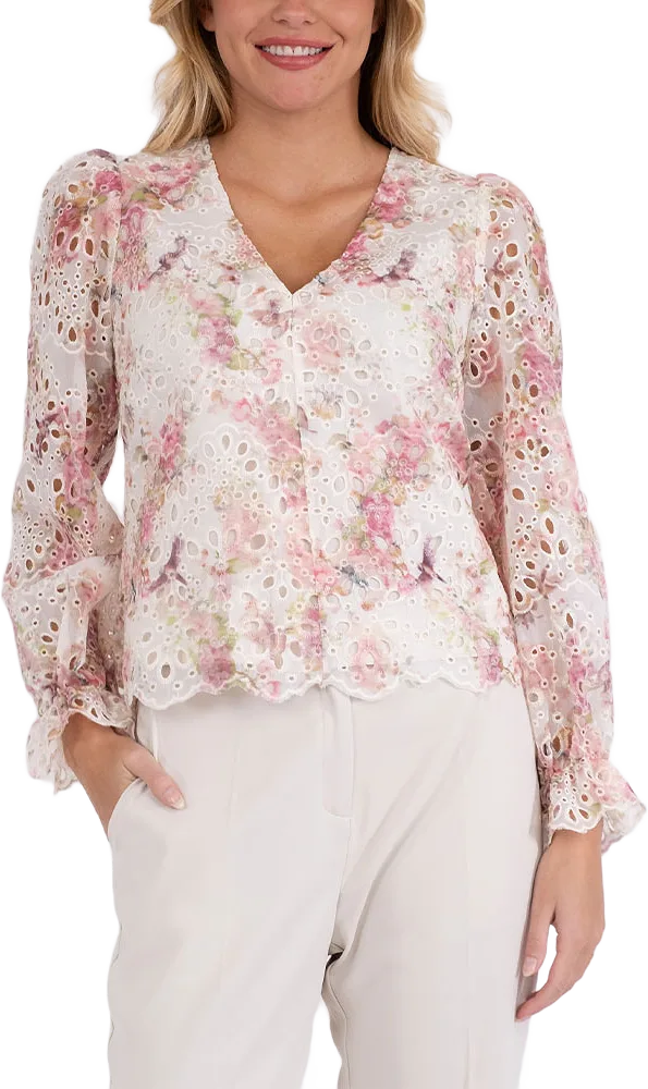 Candice Embroidery Blouse