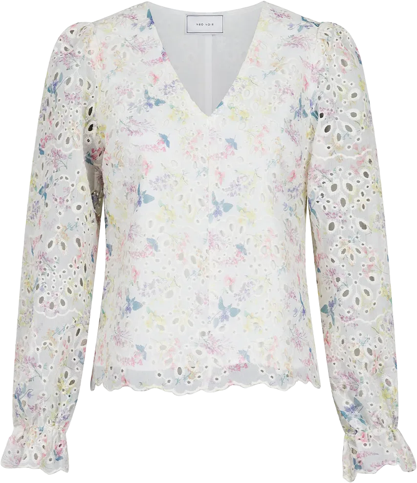 Candice Embroidery Blouse