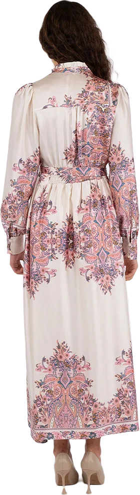 Nova Paisley Border Dress