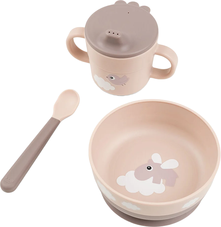 Foodie first meal set Happy clouds Powder