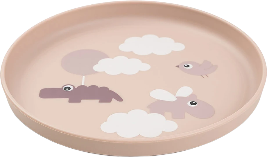 Foodie plate Happy clouds Powder