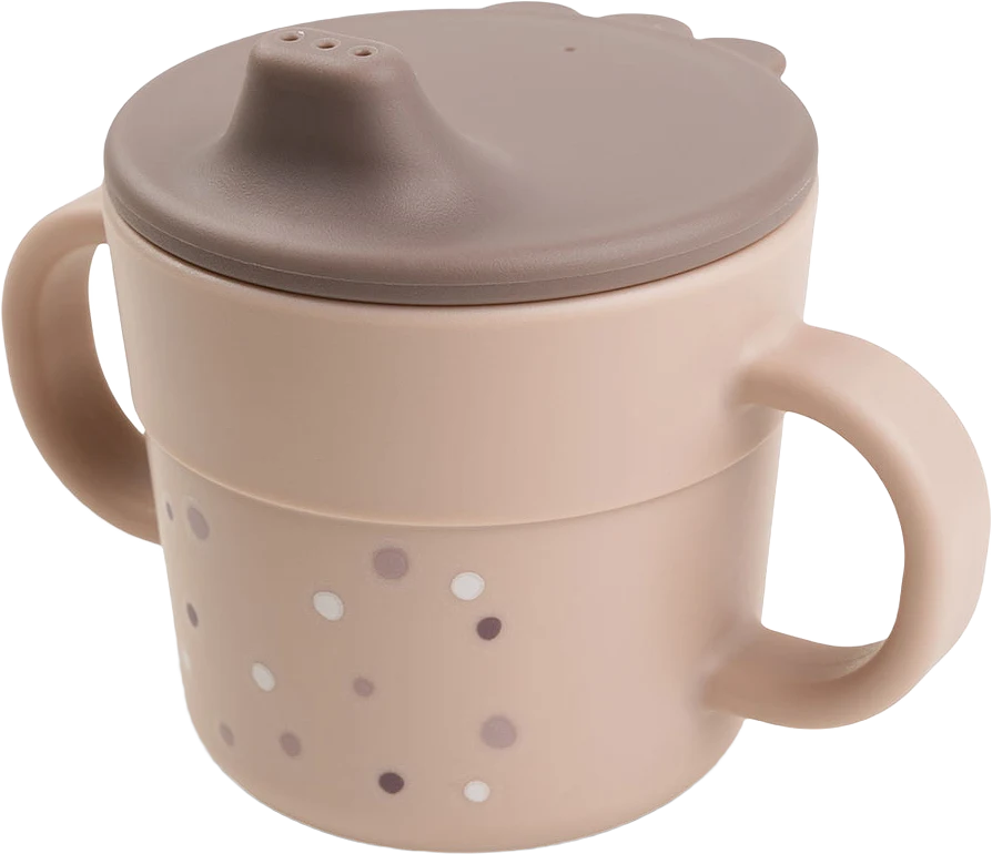 Foodie spout cup Happy dots Powder