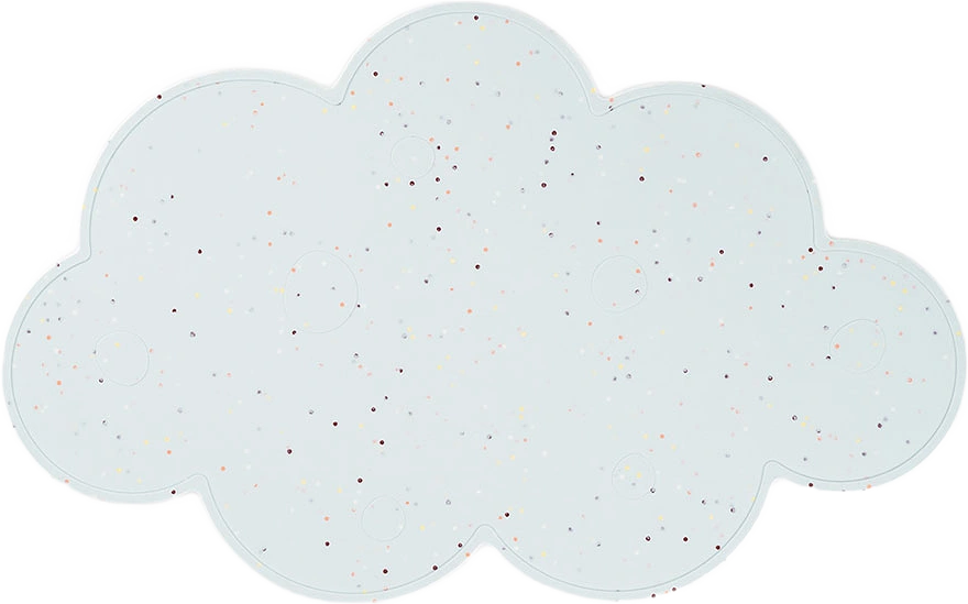 Silicone placemat Confetti Blue