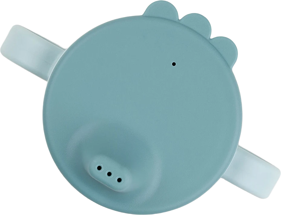 Foodie spout cup Happy dots Blue
