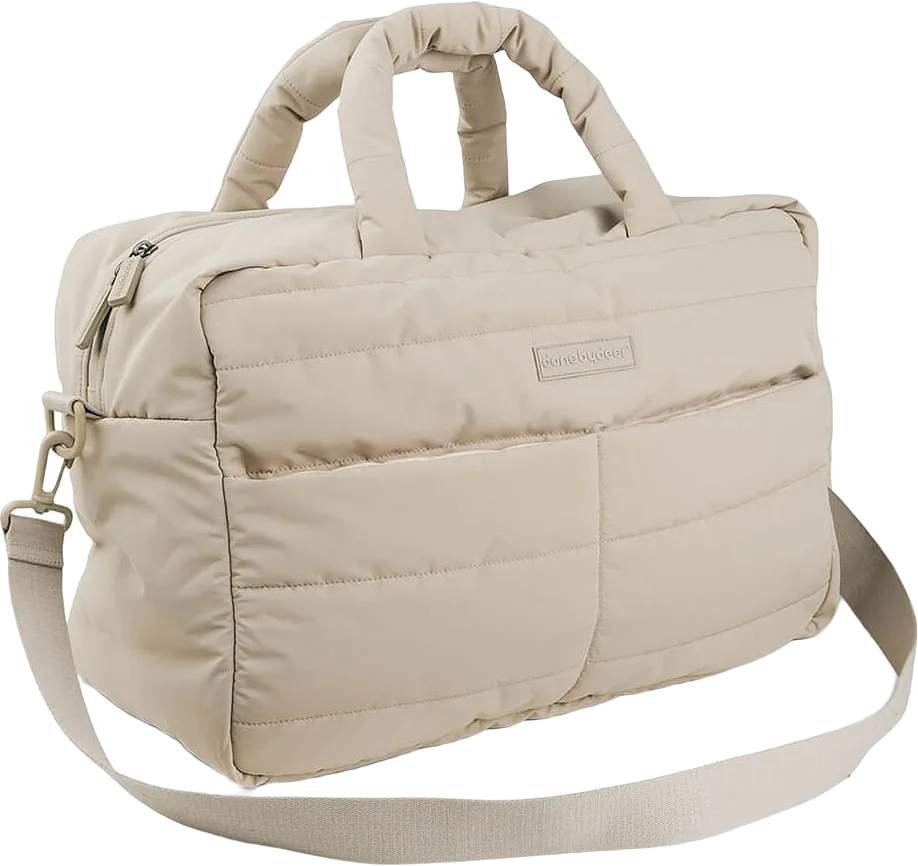 Quilted changing bag Sand