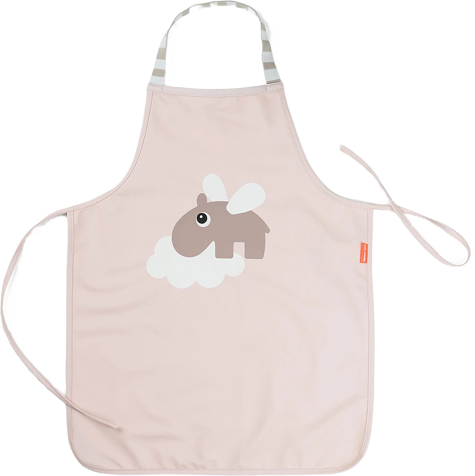 Waterproof kids apron Happy clouds Powder