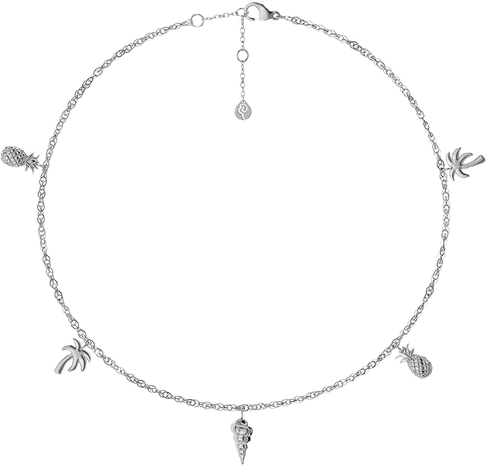 Tropic Anklet Multi Steel