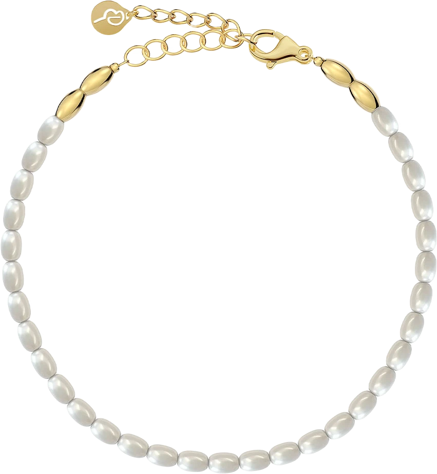 Cabo Bracelet Pearl Gold