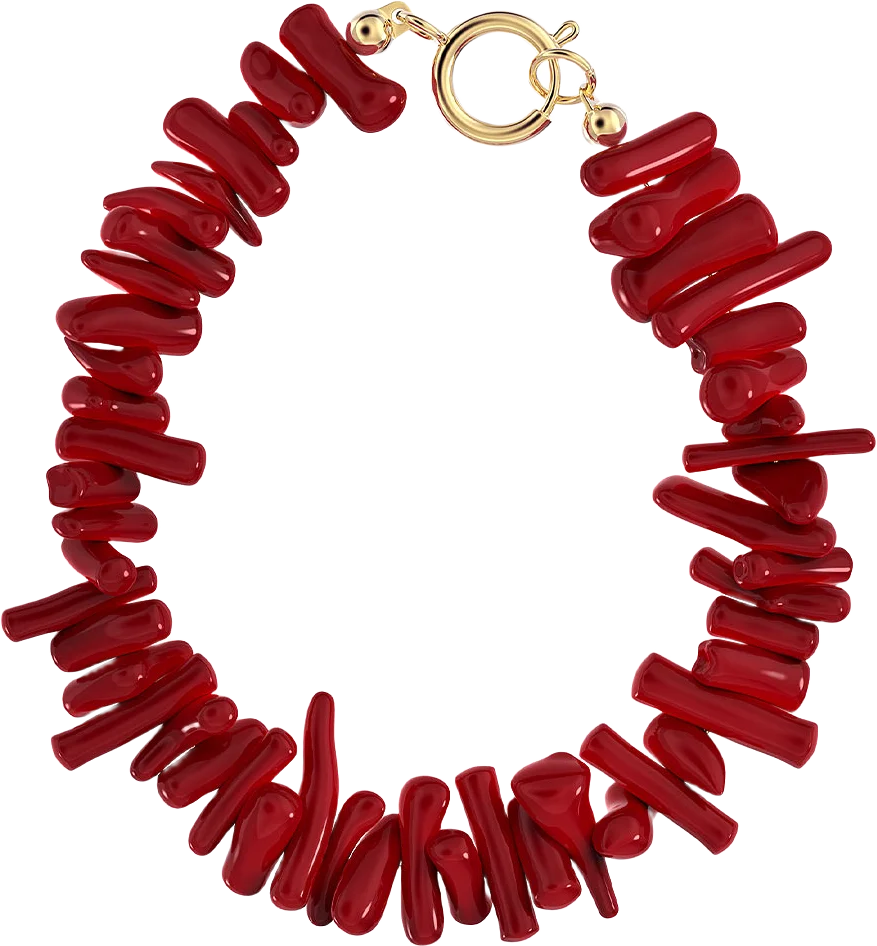 Riviera Bracelet Red Gold