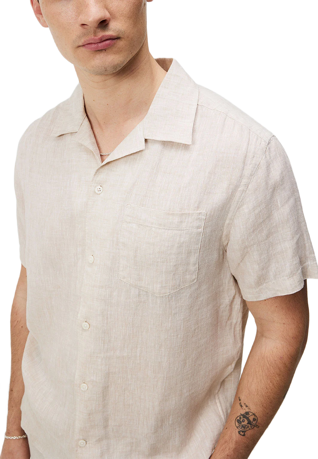 Elio Linen Melange Shirt