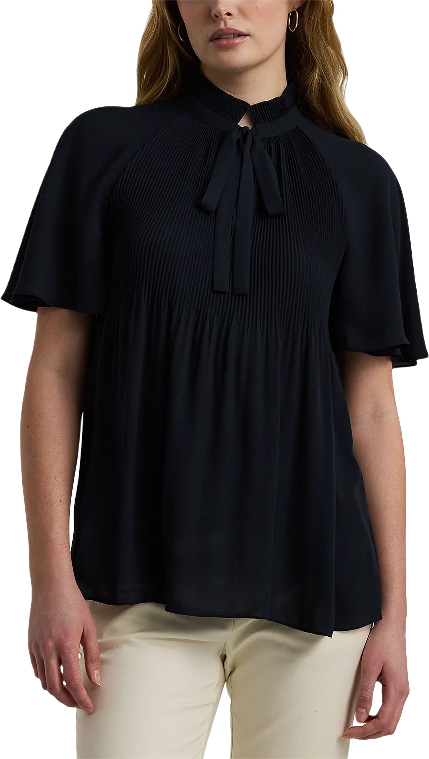 Pleated Georgette Blouse