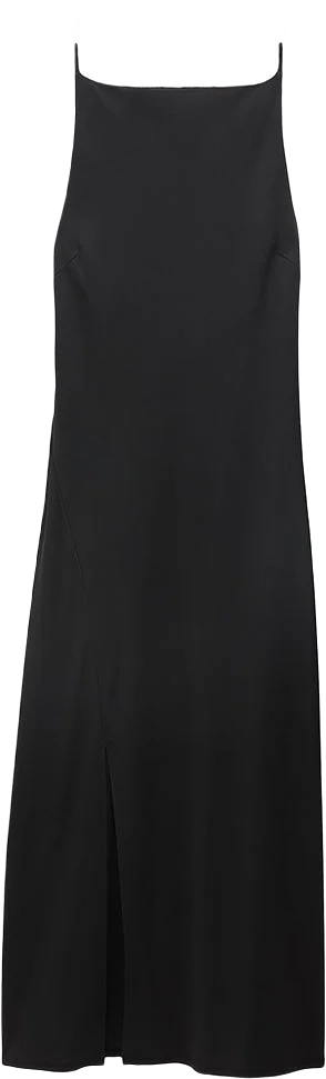 High Neck Slip Dress