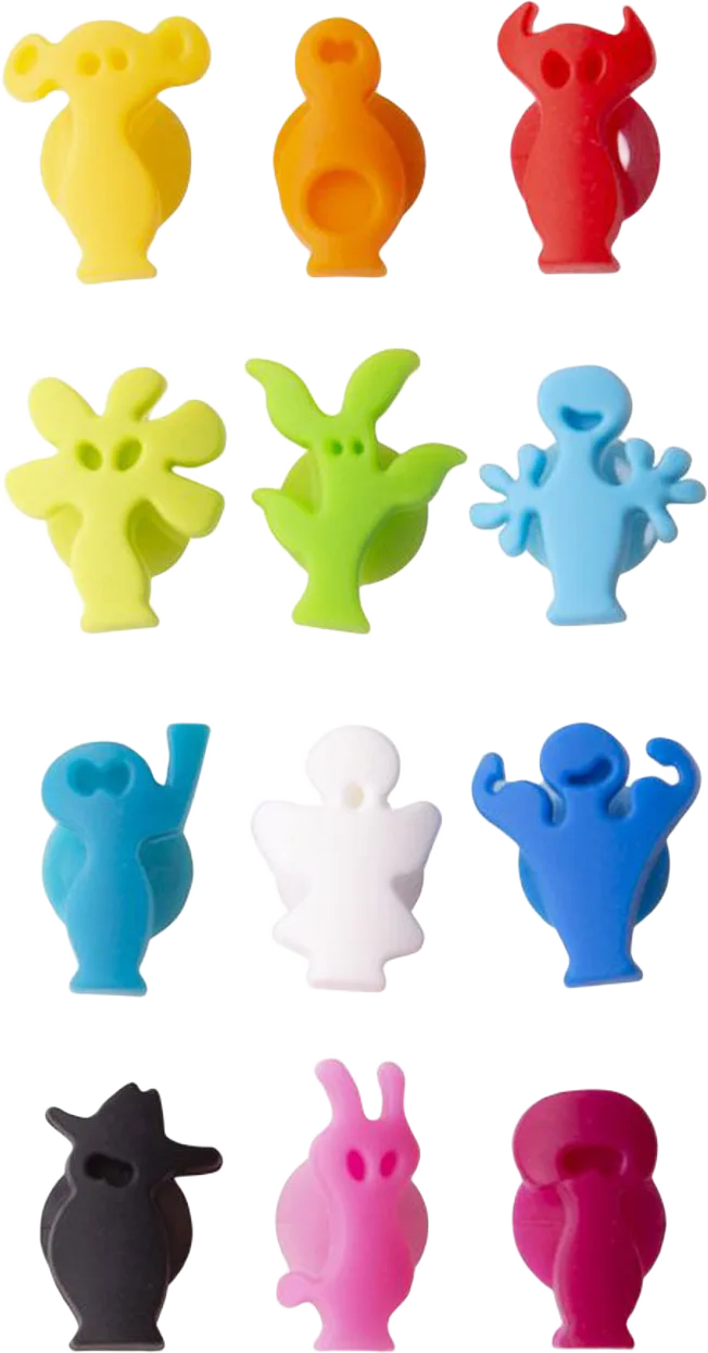 Glass Markers Party People set/12