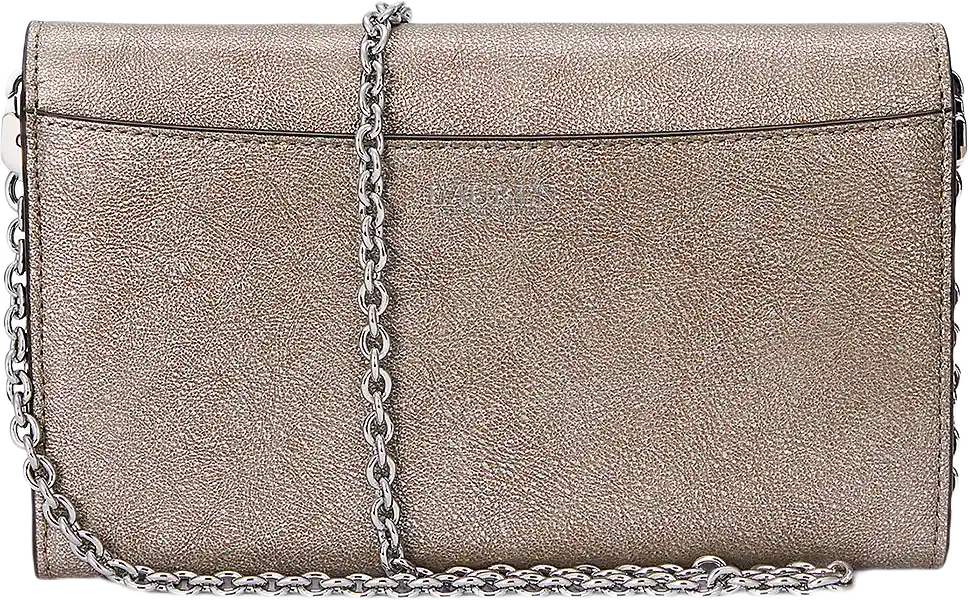 Metallic Leather Medium Adair Crossbody