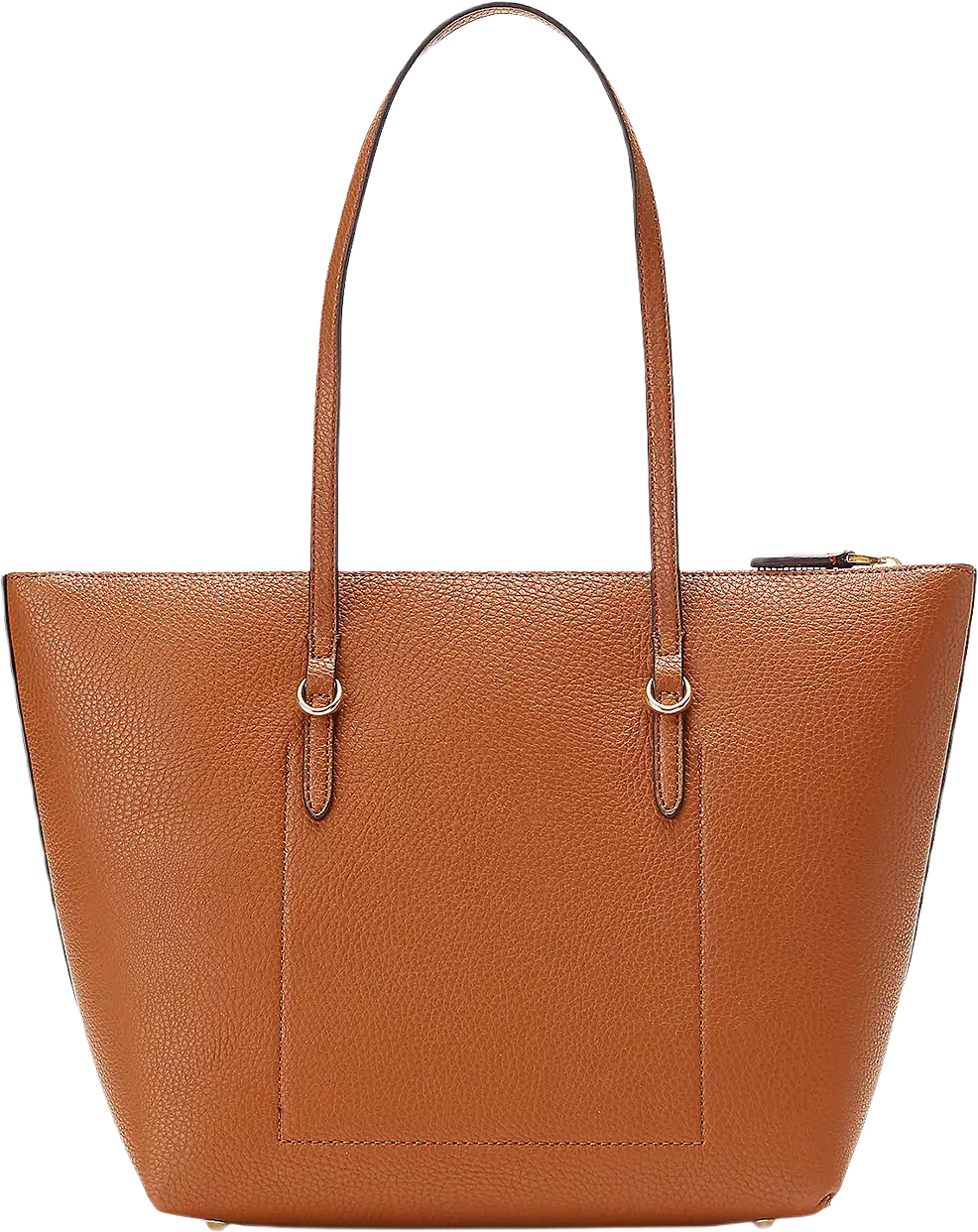 Faux-Leather Small Tote