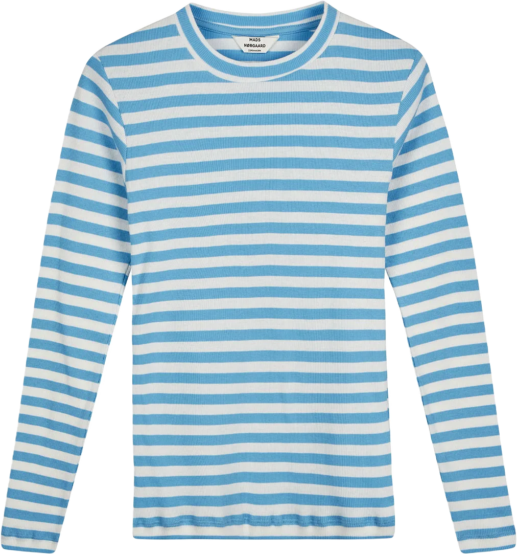 2x2 Cotton Stripe Tuba Tee LS