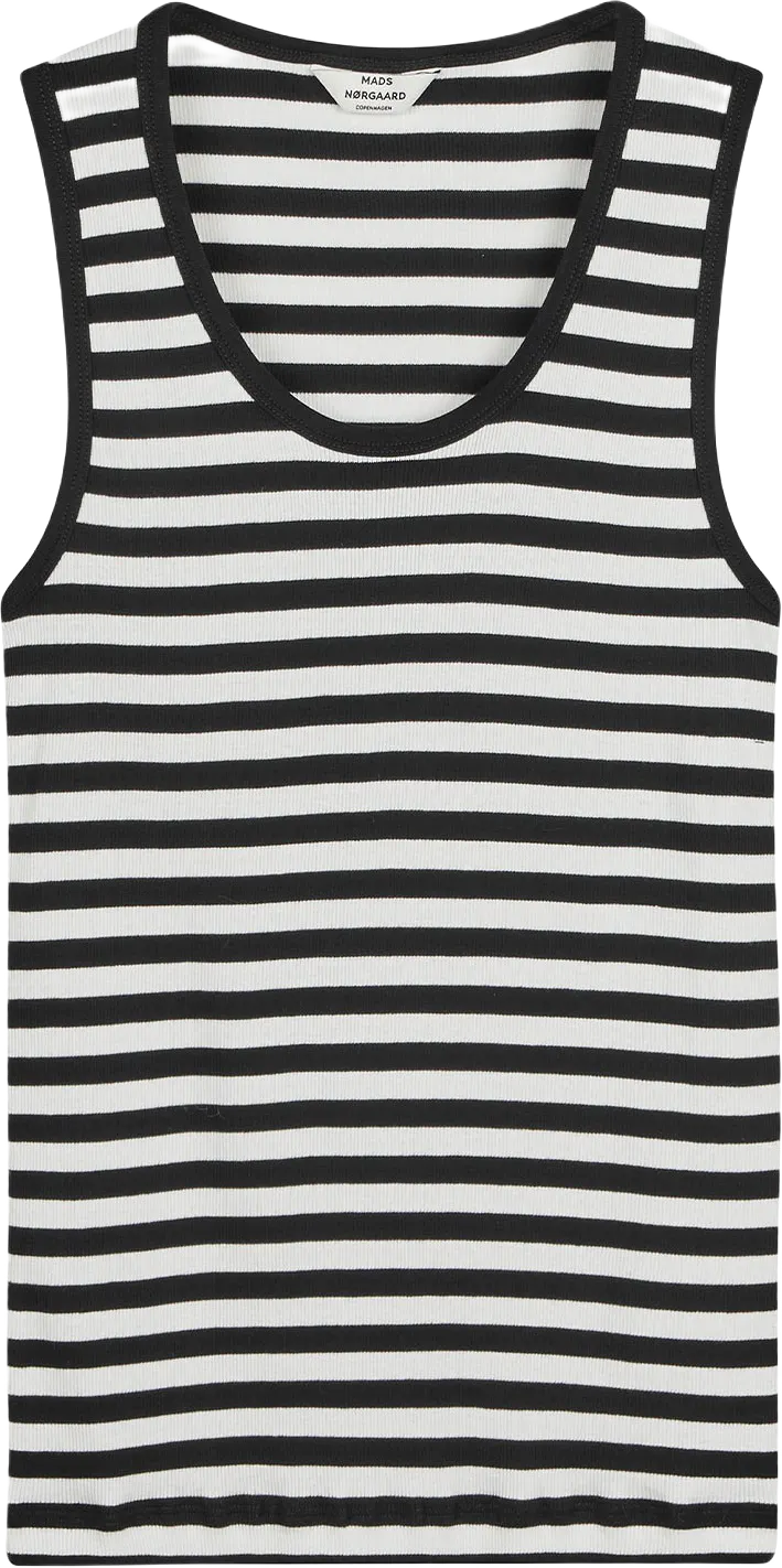 2x2 Cotton Stripe Amour Tank Top