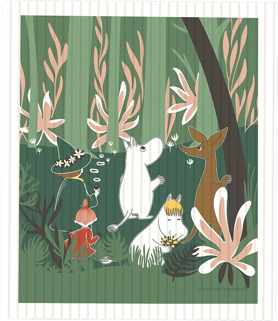 Moomin Forest Diskduk 5-pack