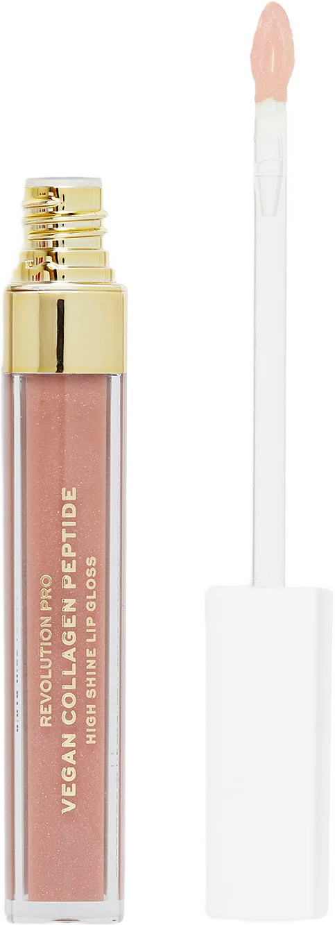 Pro Vegan Collagen Peptide High Shine Lip  Gloss