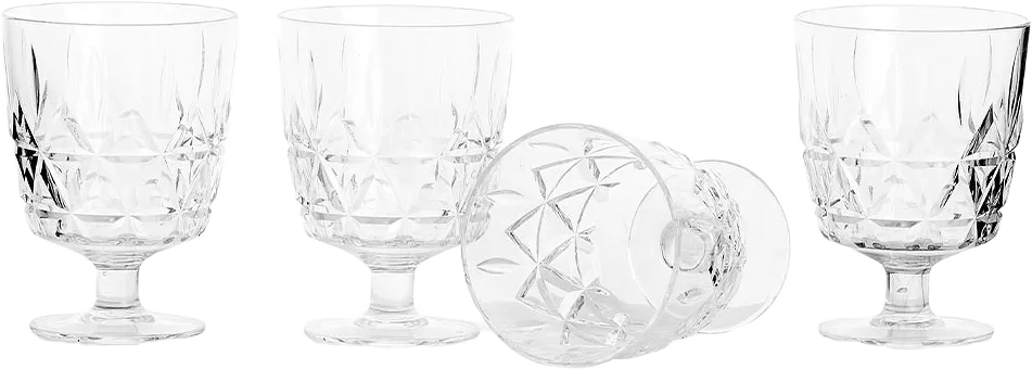 Picknick Juni Glas, 4-Pack