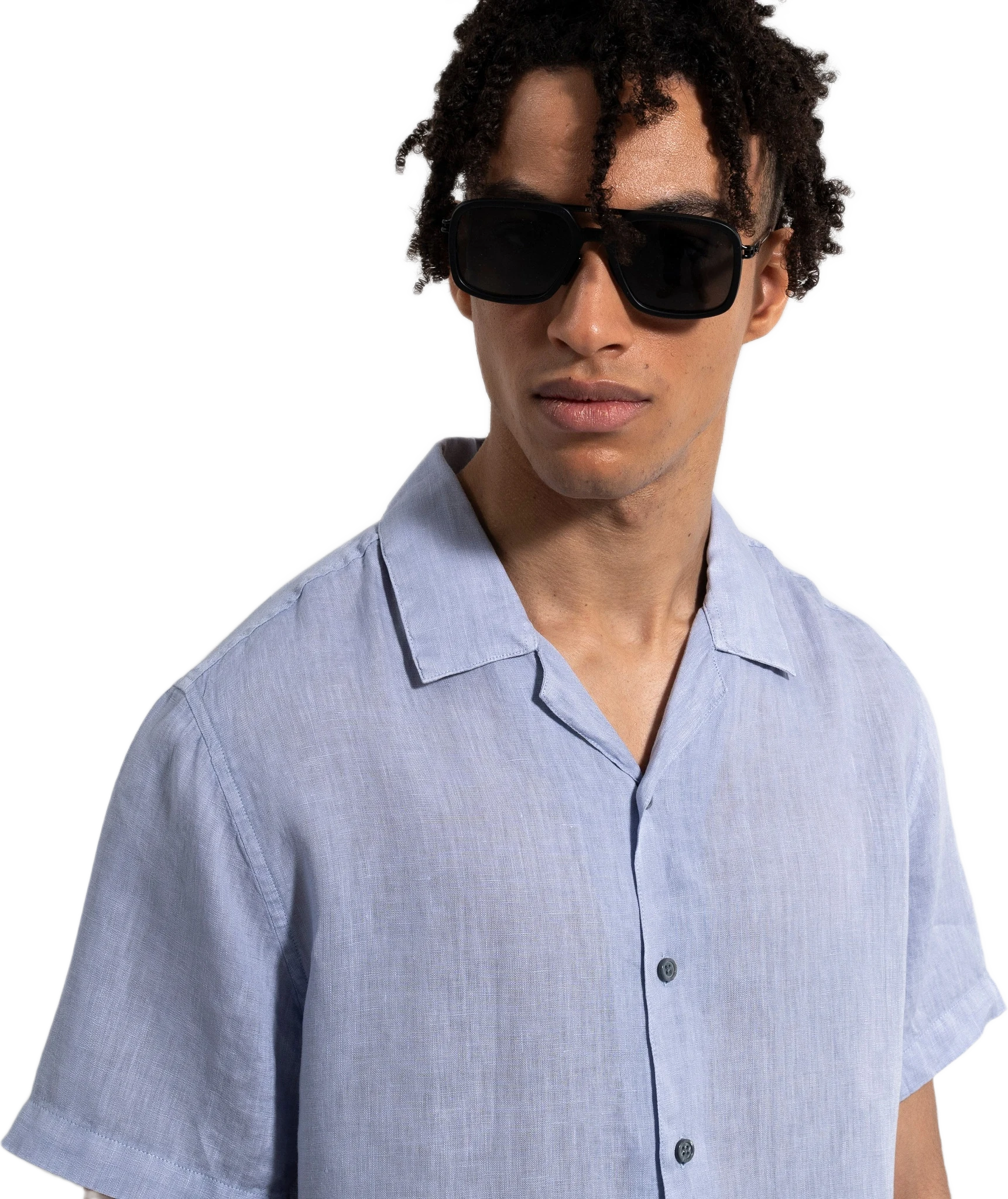 Camp Washed Linen Shirt