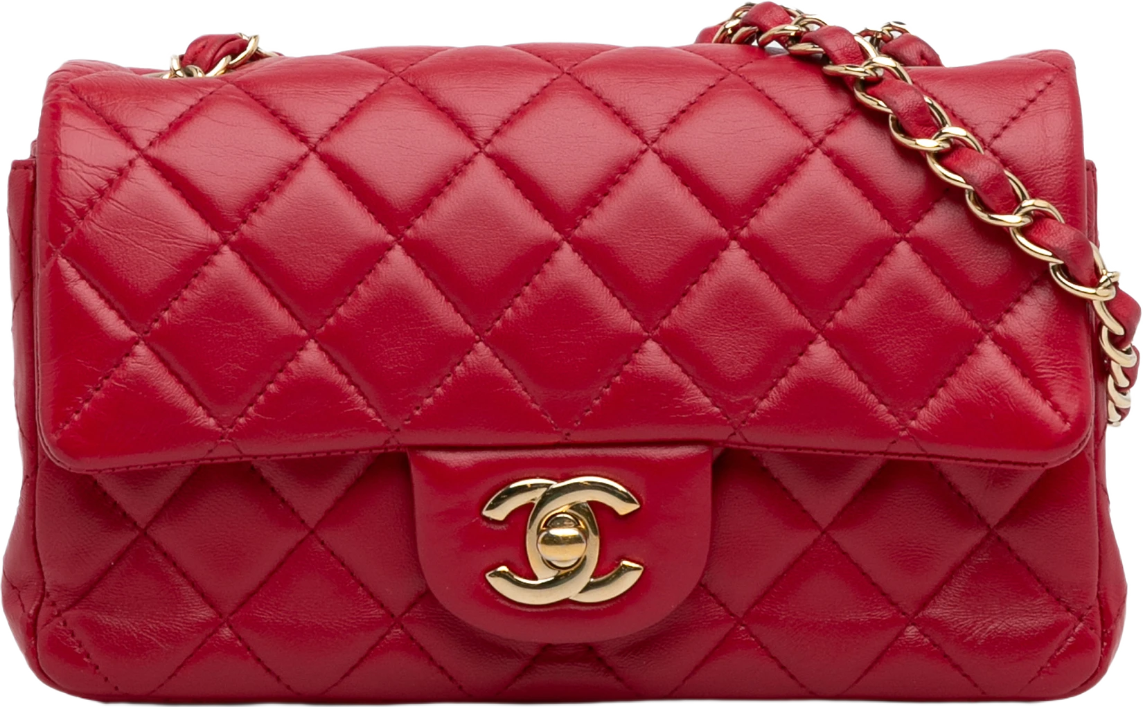 Chanel Mini Classic Lambskin Rectangular Single Flap