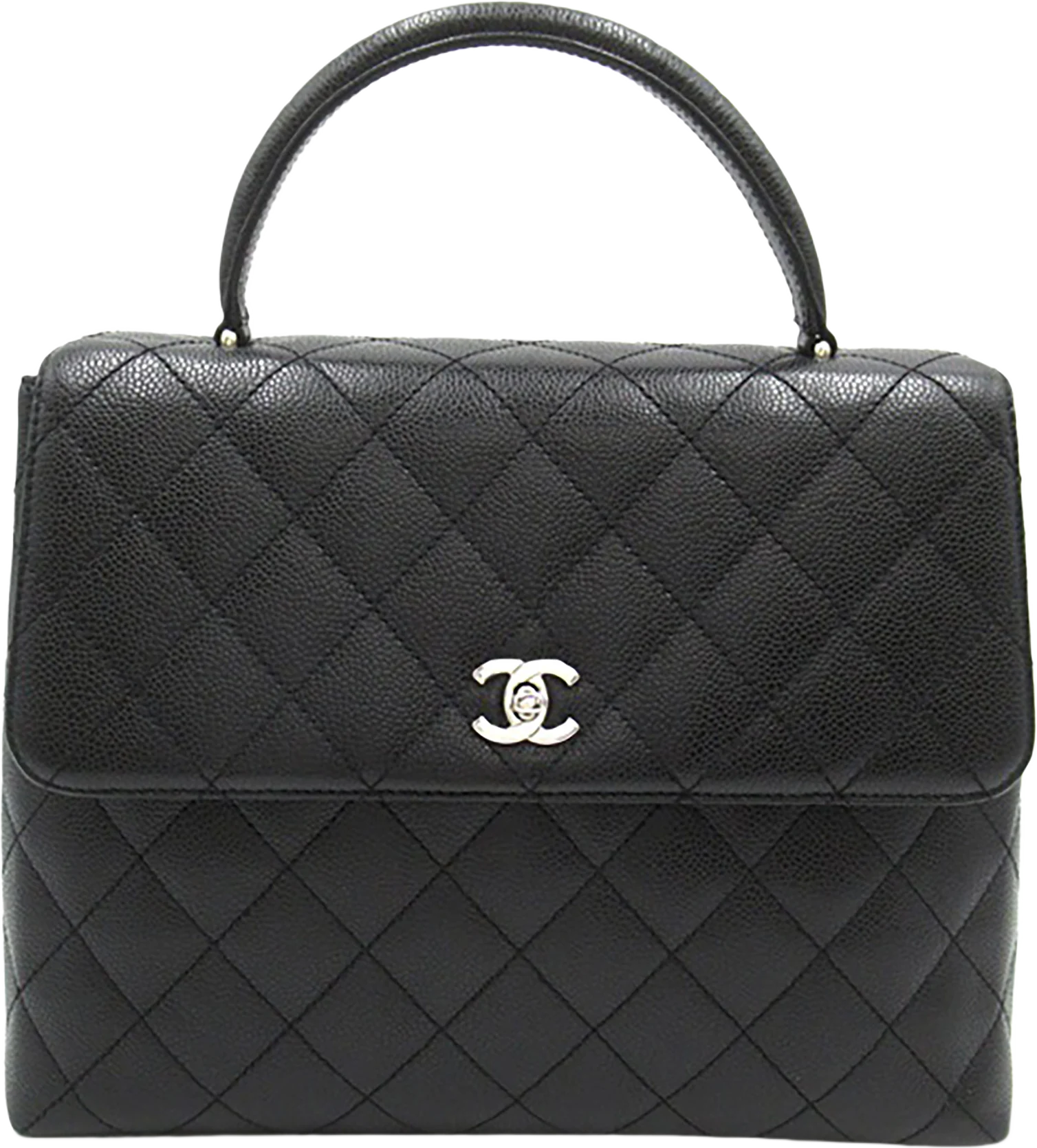 Chanel Caviar Kelly Top Handle Bag