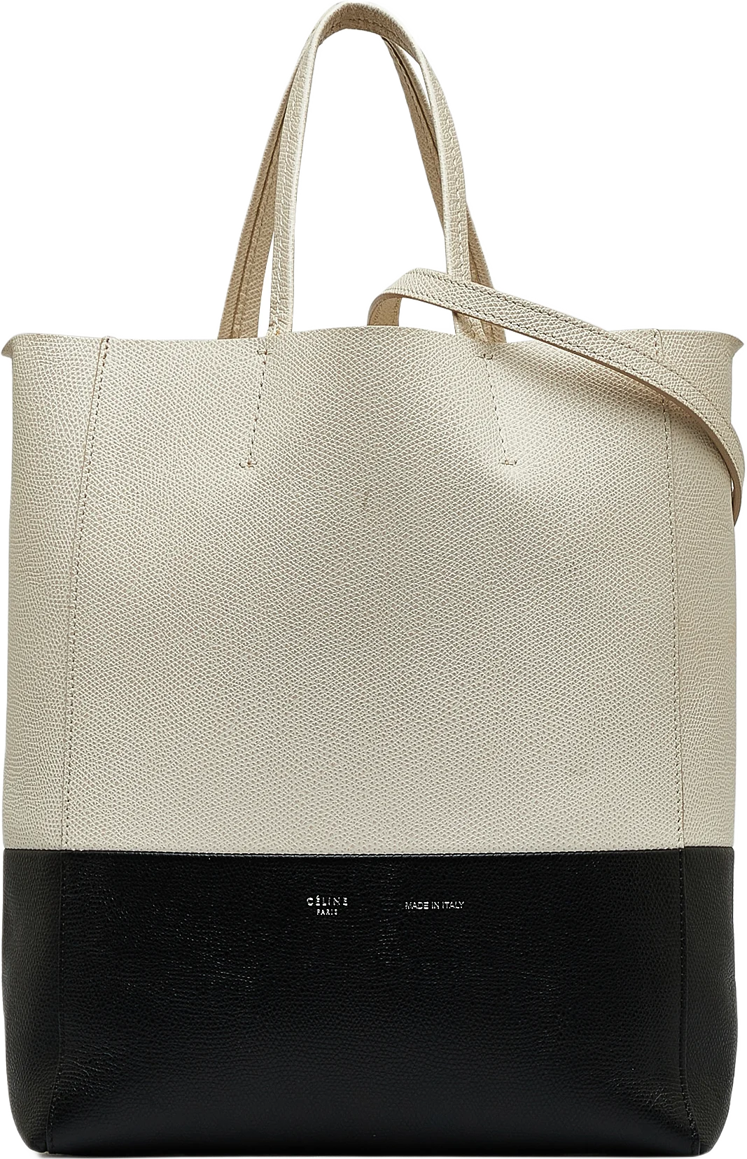 Celine Small Bicolor Vertical Cabas