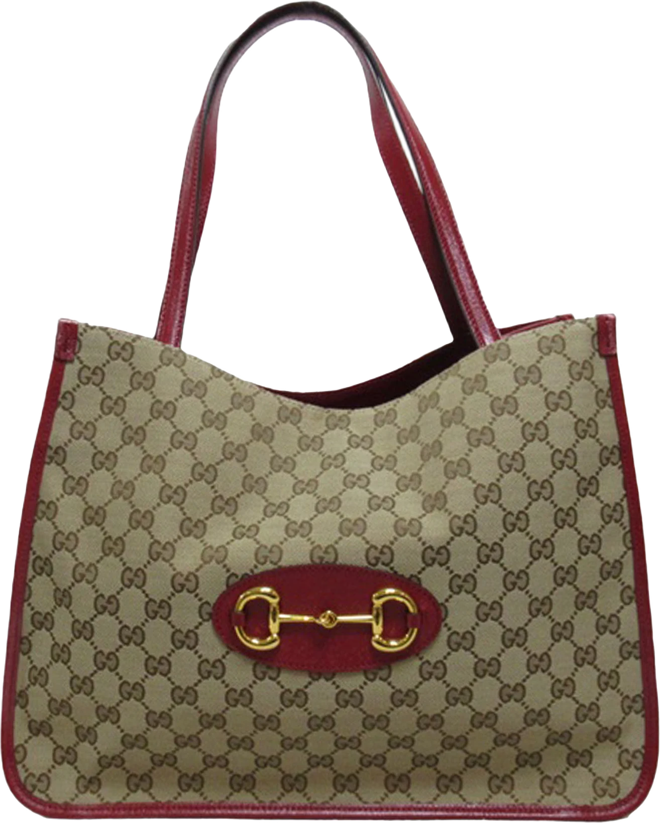 Gucci Gg Canvas Horsebit 1955 Tote