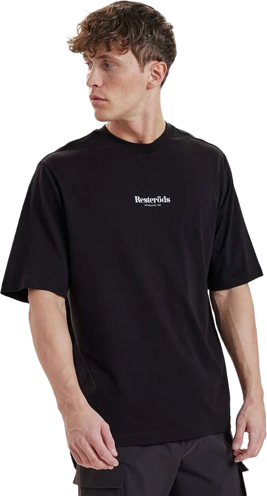 Ekologisk Bomull, T-shirt "mid-sleeve", Svart