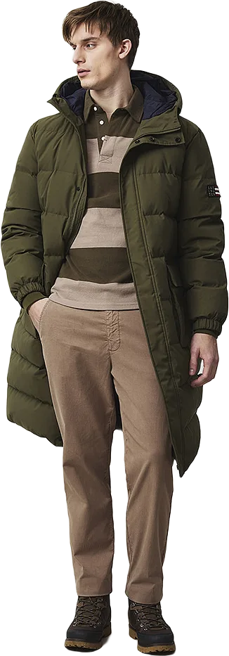 Bruce Down Long Jacket