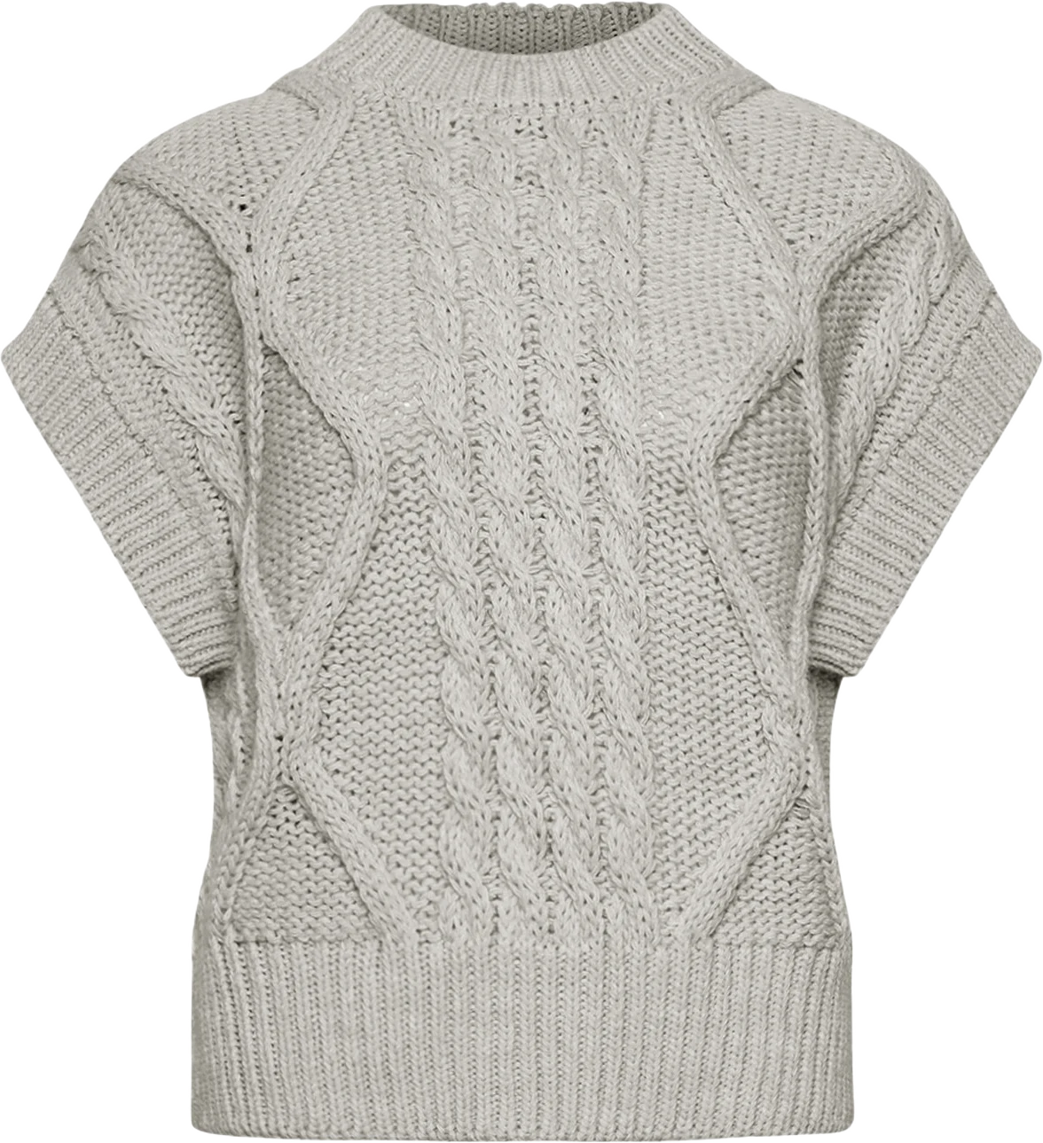 Carla, Vest Knit - Off White