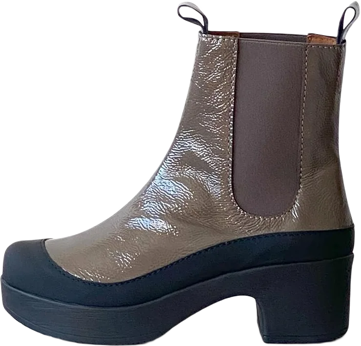 Susie Boot Patent Grey