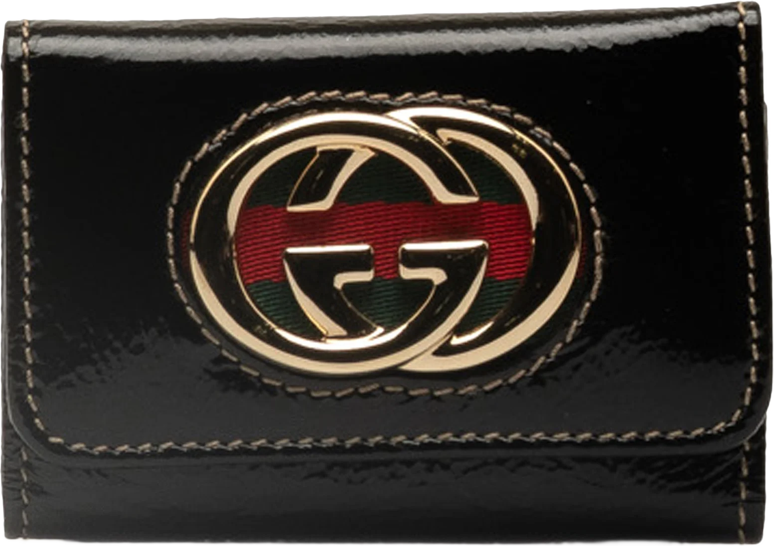 Gucci Britt Leather Key Holder