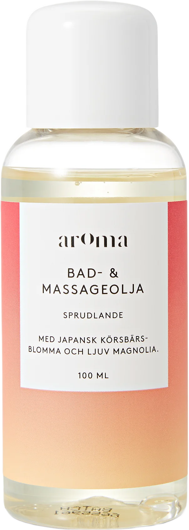 Sprudlande Bad- & massageolja