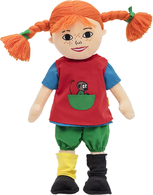 Taldocka i tyg, PIPPI 40 cm