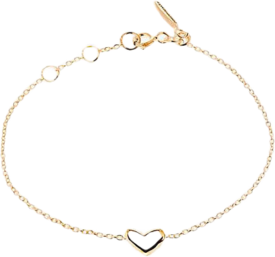 Loving heart medium single bracelet