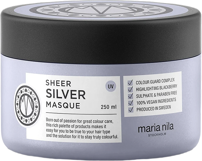 Sheer Silver Masque